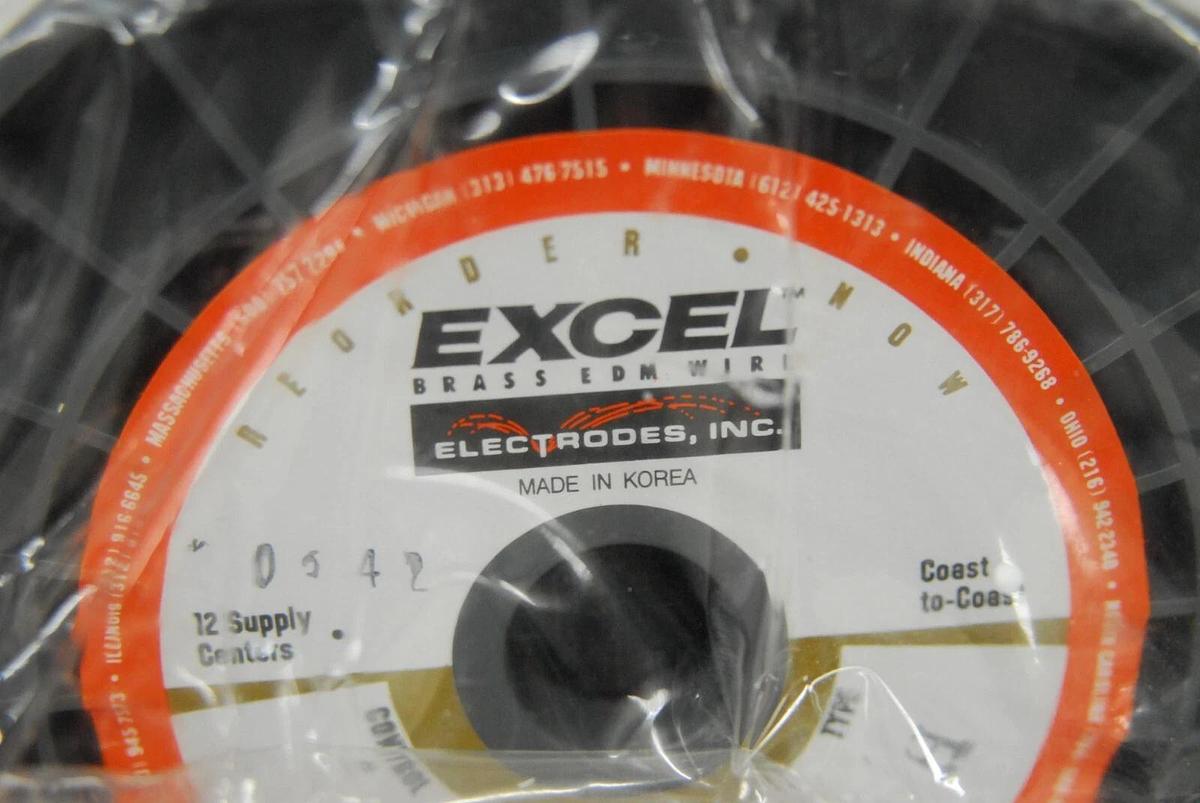 Used Excel Brass EDM Wire E123 5kg 0.20mm Type H