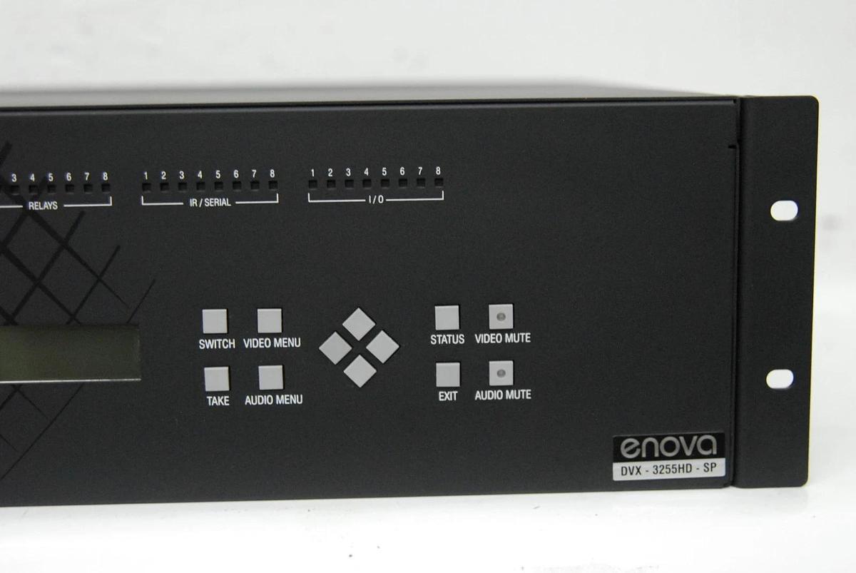Used AMX Enova DVX-3255HD-SP 10x4 All-in-One Presentation Switcher