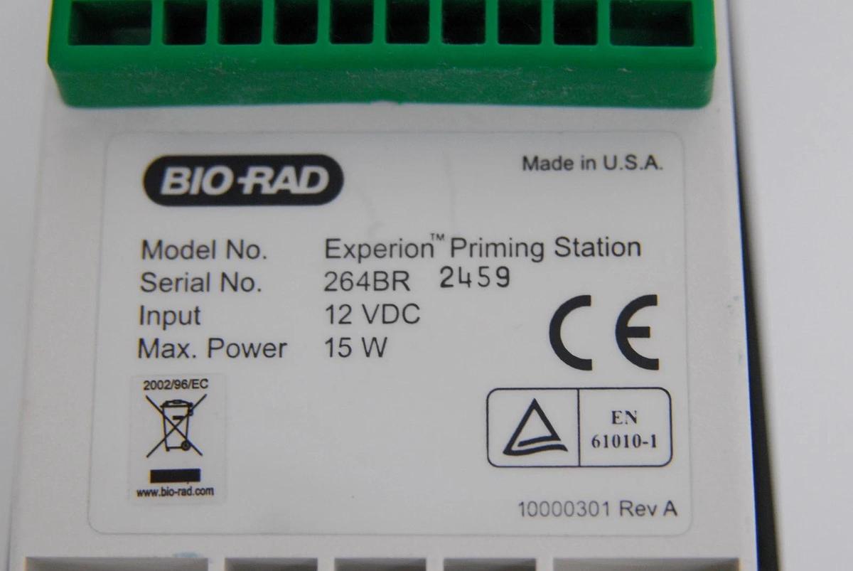 Used Bio-Rad Experion Automated Electrophoresis, Vortex, Priming Stations