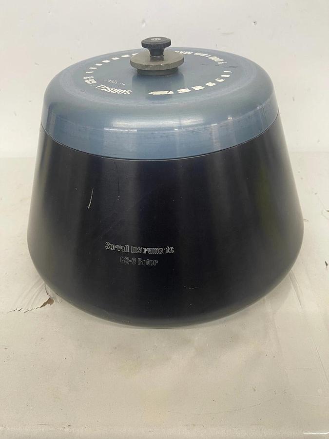 Used Sorvall GS-3 Fixed-Angle Rotor - 6 x 500 mL - 9,000 RPM