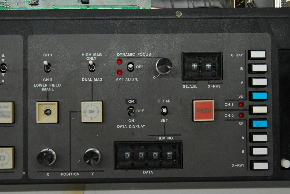 Used Hitachi SEM Control Panel A 15806504, B 535-5502, C 535-5510