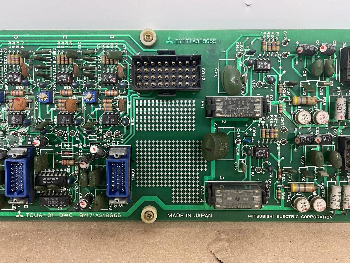 Used Mitsubishi TCUA-01-DWC Circuit Board BY171A318G55
