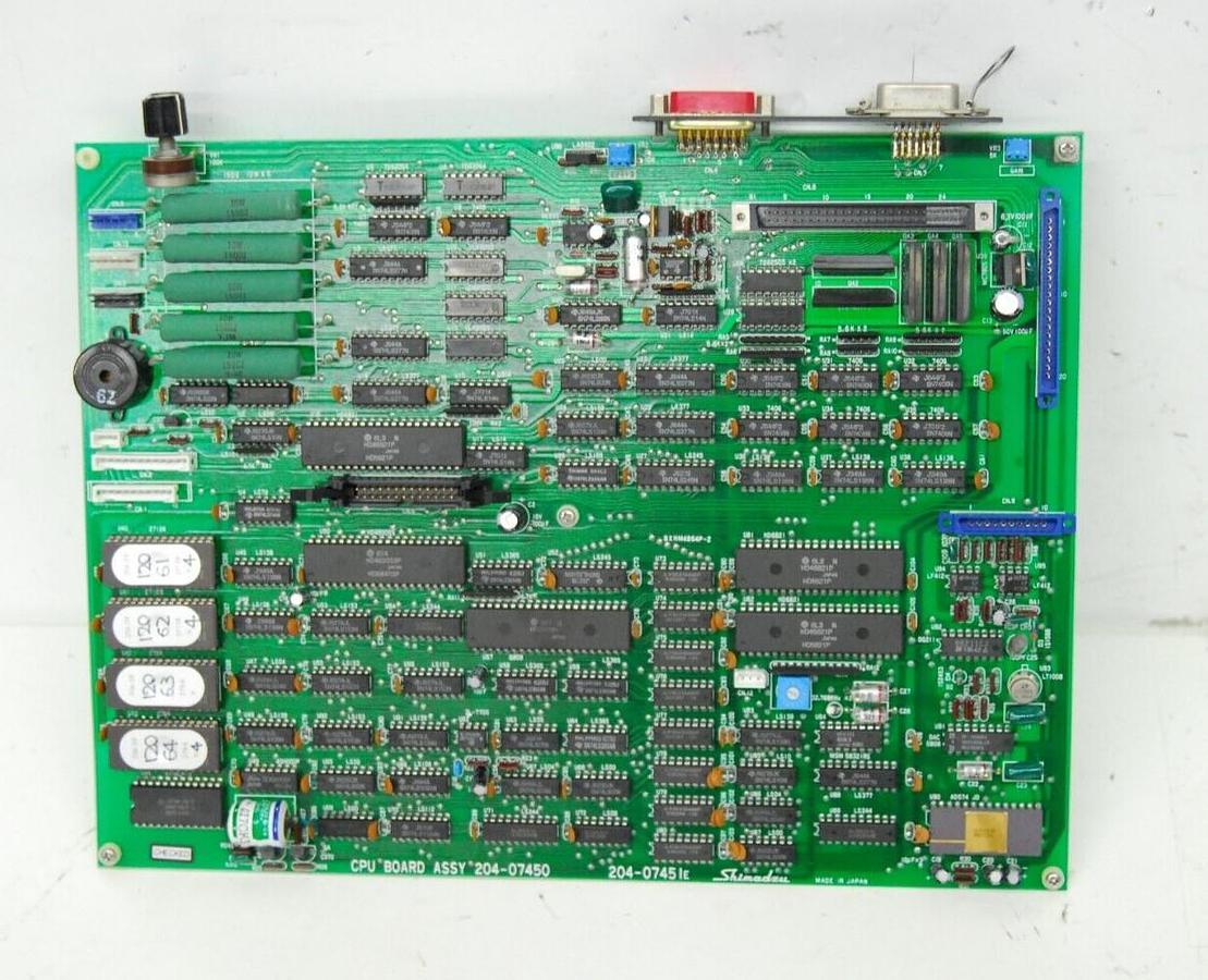 Used Shimadzu 204-07450 204-0745E CPU Board (UV-160)