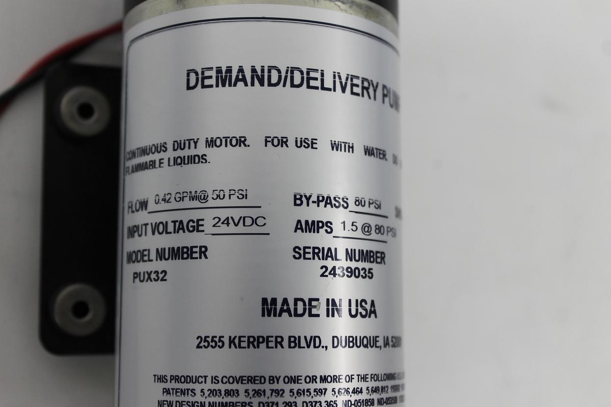 Used Barnstead PUX32 Demand Delivery Pump 0.42GPM @ 50PSI