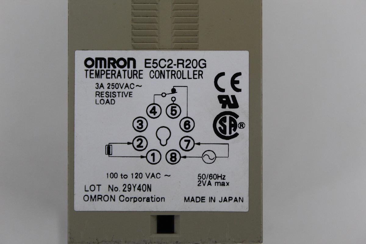 Used Omron E5C2-R20G Temperature Controller