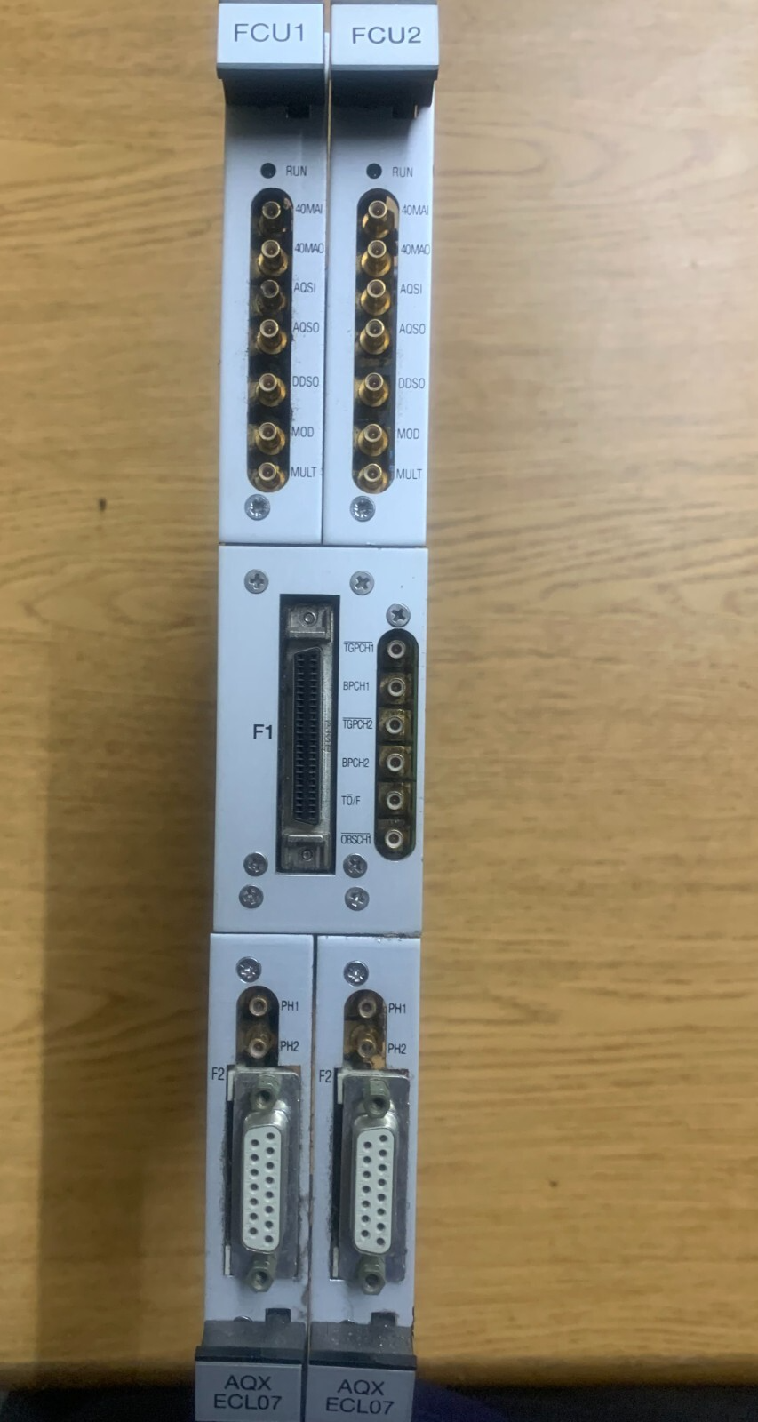 Used Bruker H3P1940B Frequency Control Unit ~ 2 Cards, I/O set 2 (AVANCE)