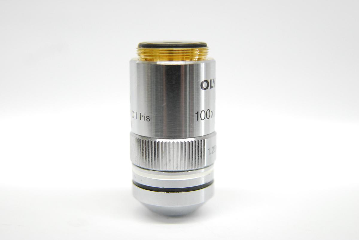 Used Olympus Ach 100x/1.25 Oil Iris ∞/- Infinity Microscope Objective
