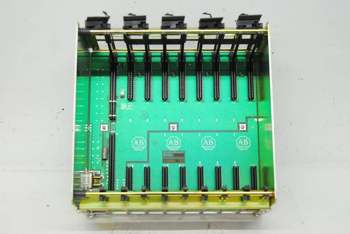 Used Allen-Bradley 1771-A2B 8 Slot I/O Chassis