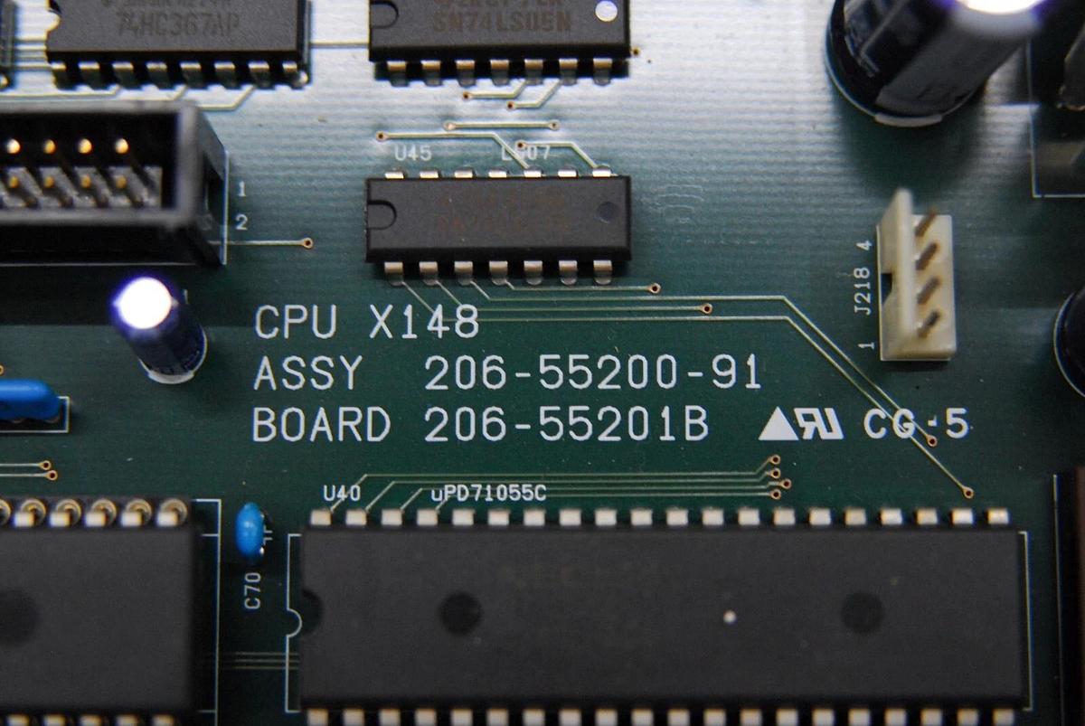Used Shimadzu UV-1700 - CPU X148 206-55200-91 206-55201B CPU Board