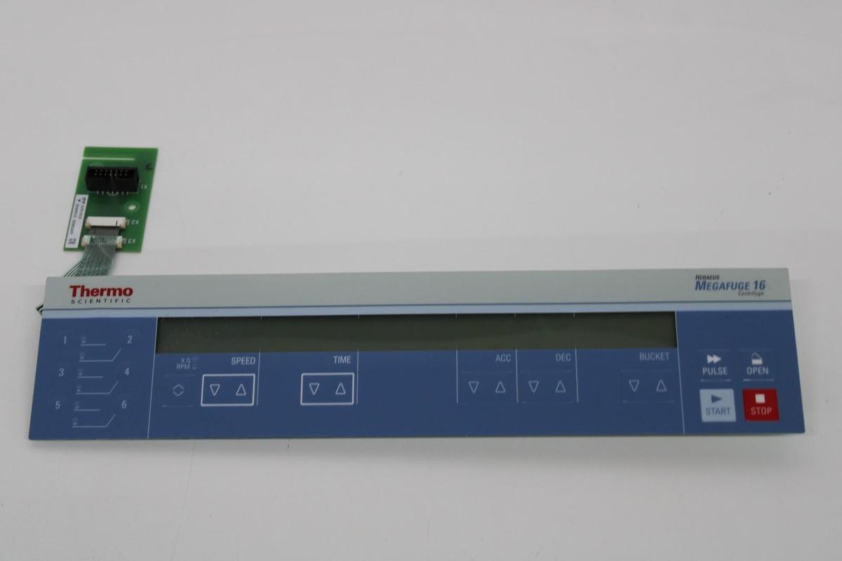 Used Thermo Scientific  Megafuge 16 Centrifuge Display/ Front Panel 20150282A
