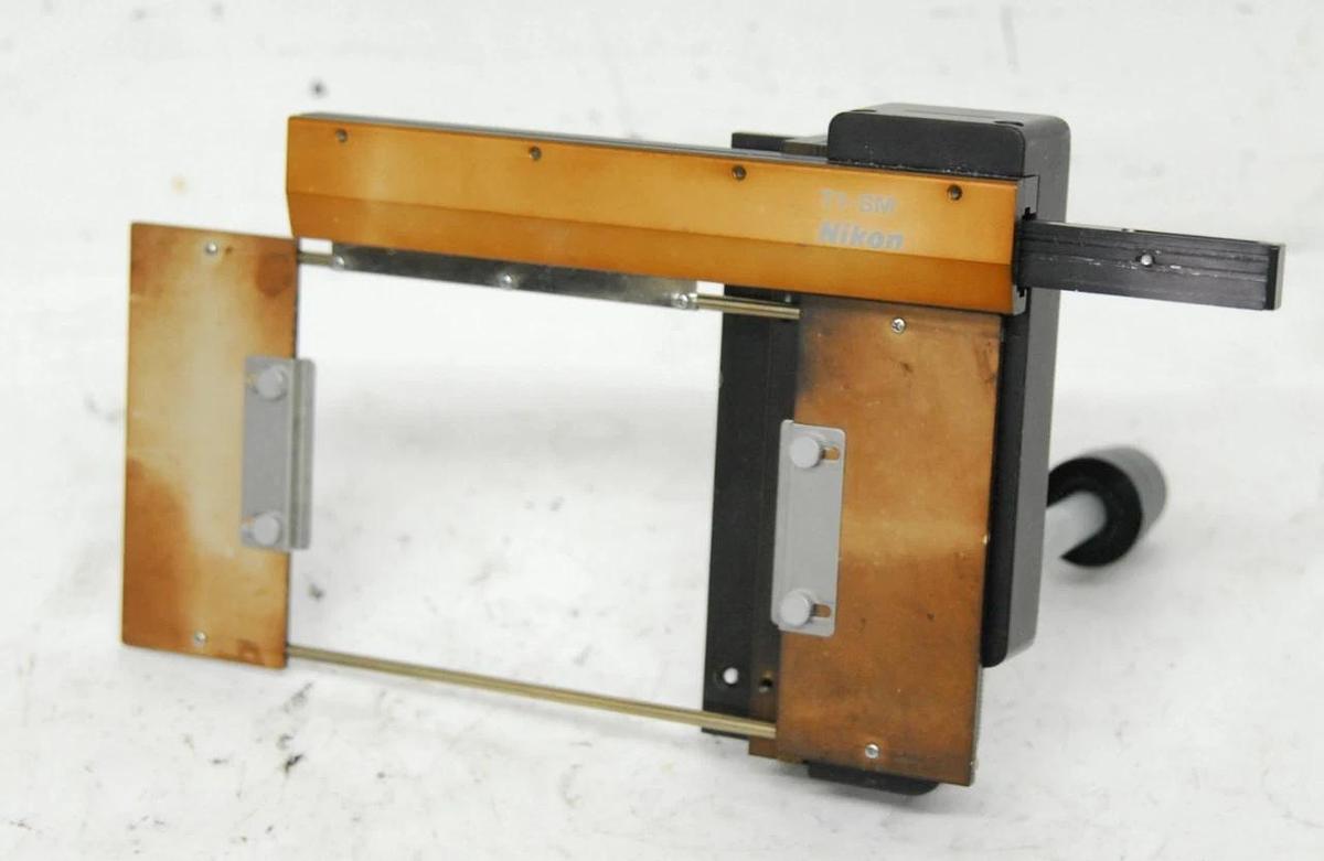 Used Nikon T1-SM Manual Mechanical XY Stage - TS100