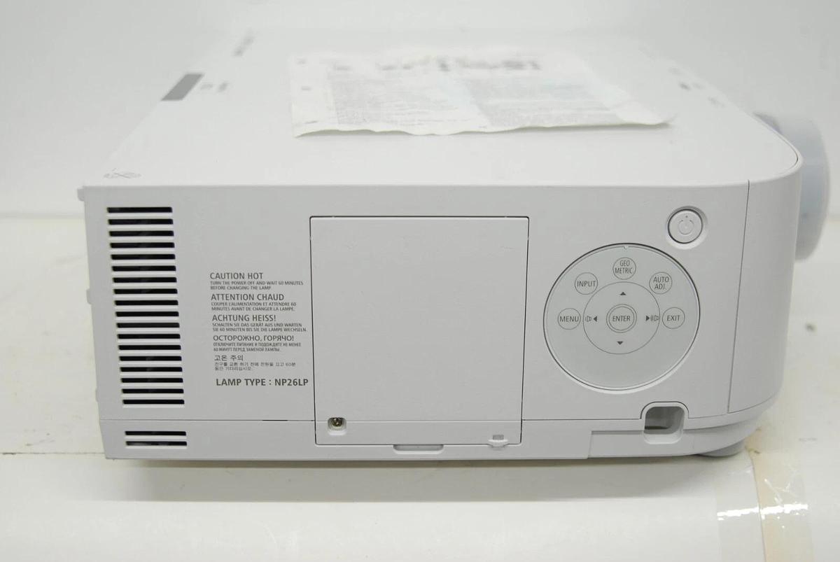 Used NEC NP-PA722X Dukane ImagePro 6772-L Multimedia Projector W/ NP13ZL Lens -TESTED