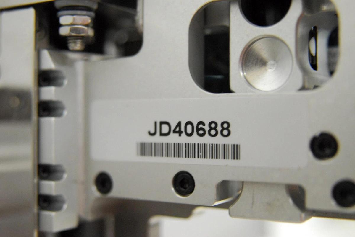 Used Gilson 32000009 Pipette Head Assembly (Pipetmax 268) W/ Rails, Tip Ejector Foot