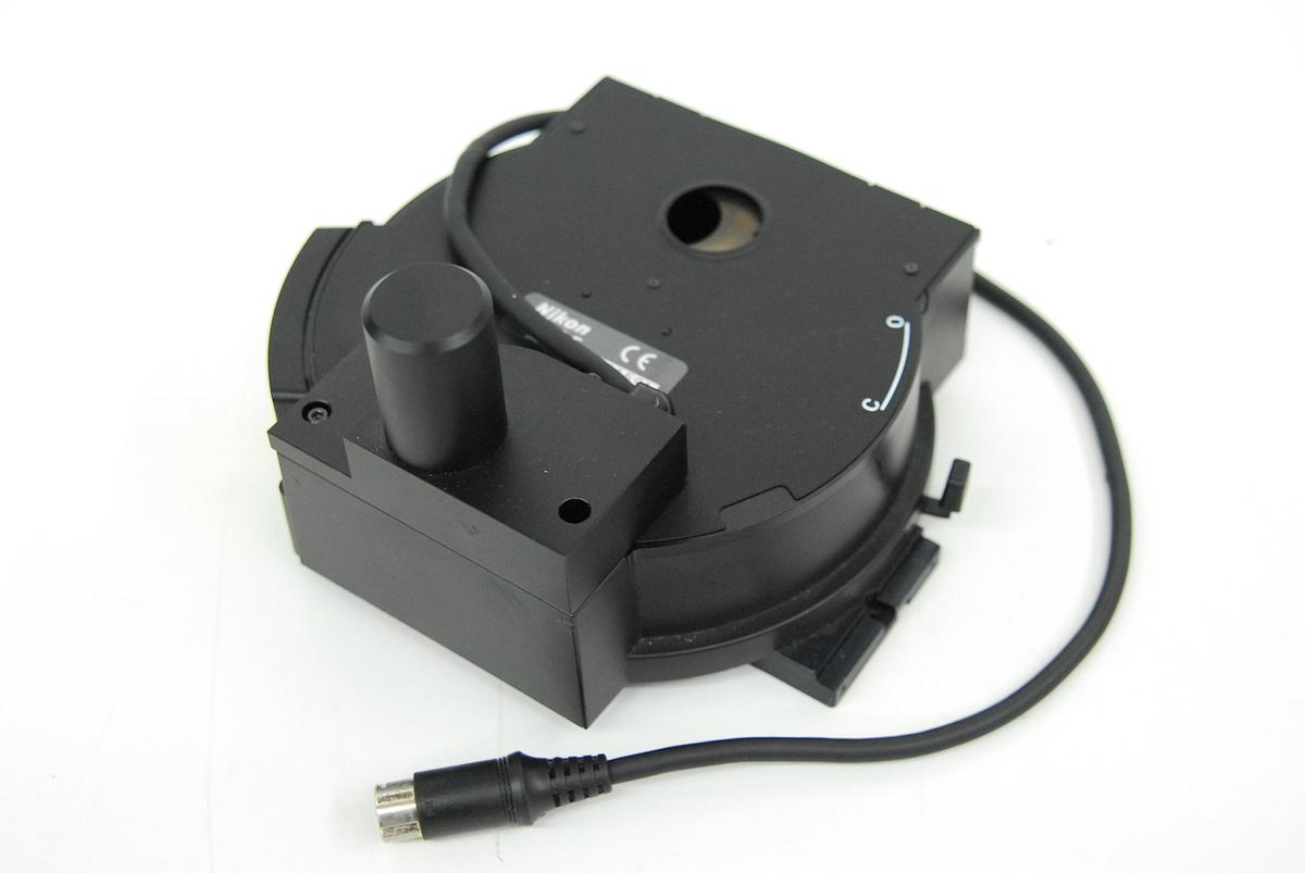 Used Nikon T-FLC-E Motorized Fluorescence Filter Turret (TE2000) - Read Description