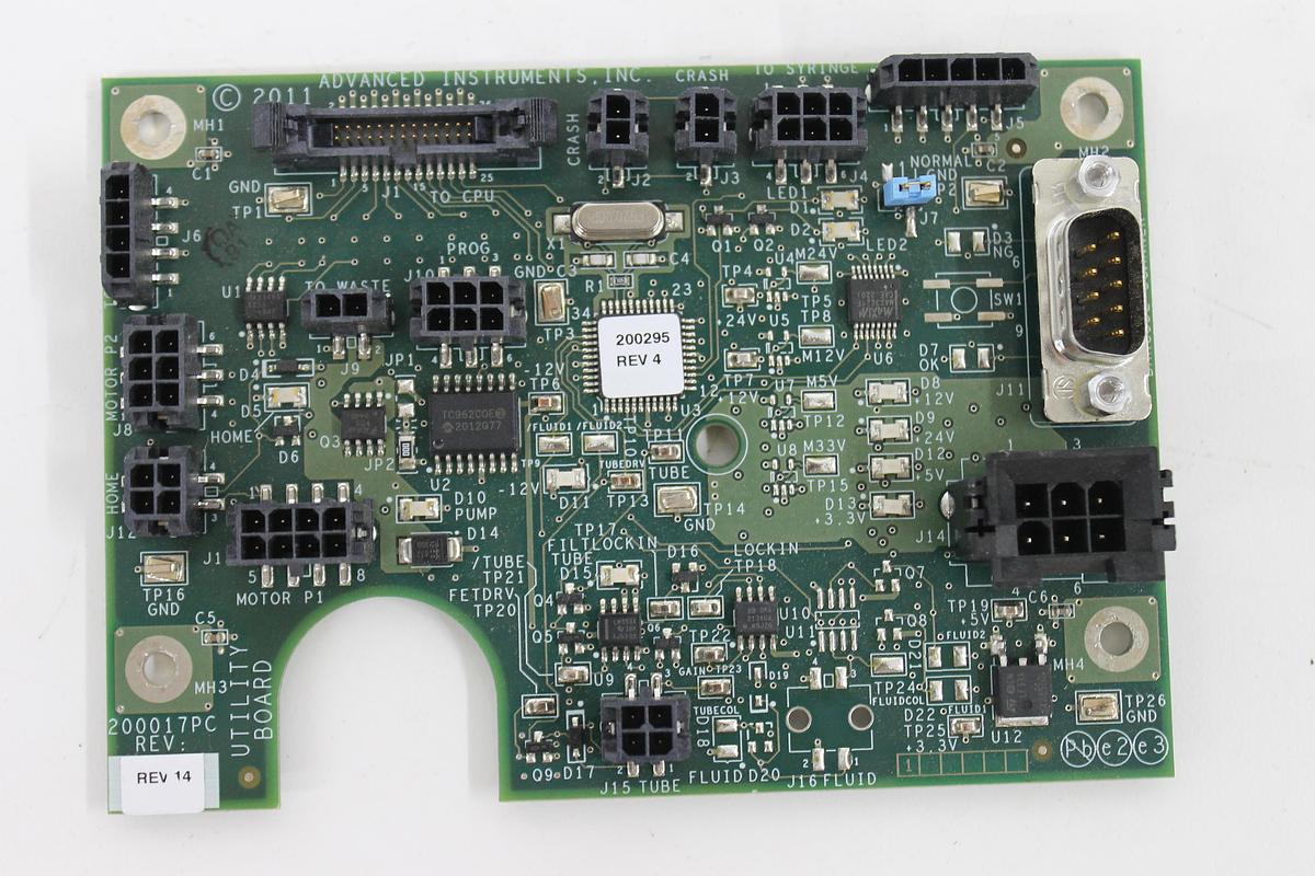 Used Advanced Instruments 200017PC Utility Board [Luminex 200]