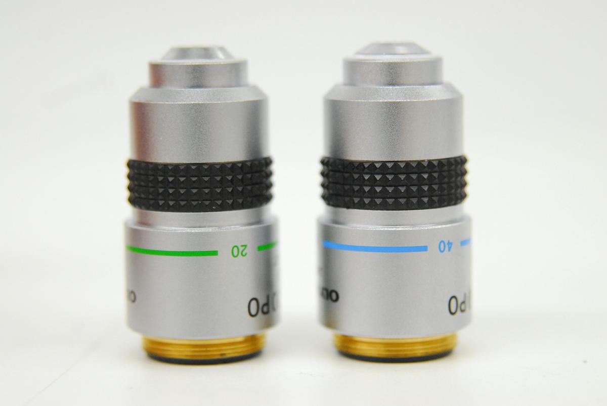 Used Olympus DPLan 20PO, DPLan 40PO Objective - Set
