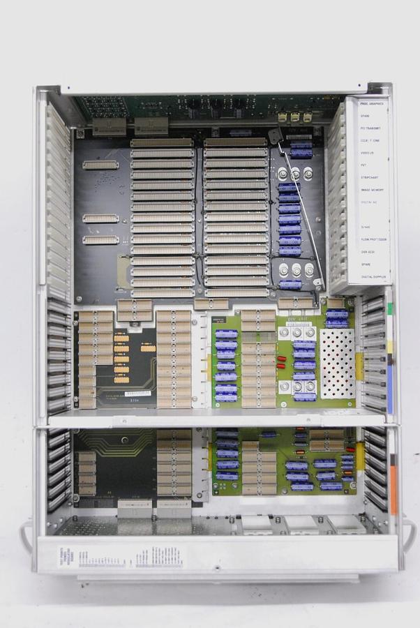 Used Aligent SONOS 5500 E-Box W/ Backend, COMM, Digital, I/O, Distribution Boards