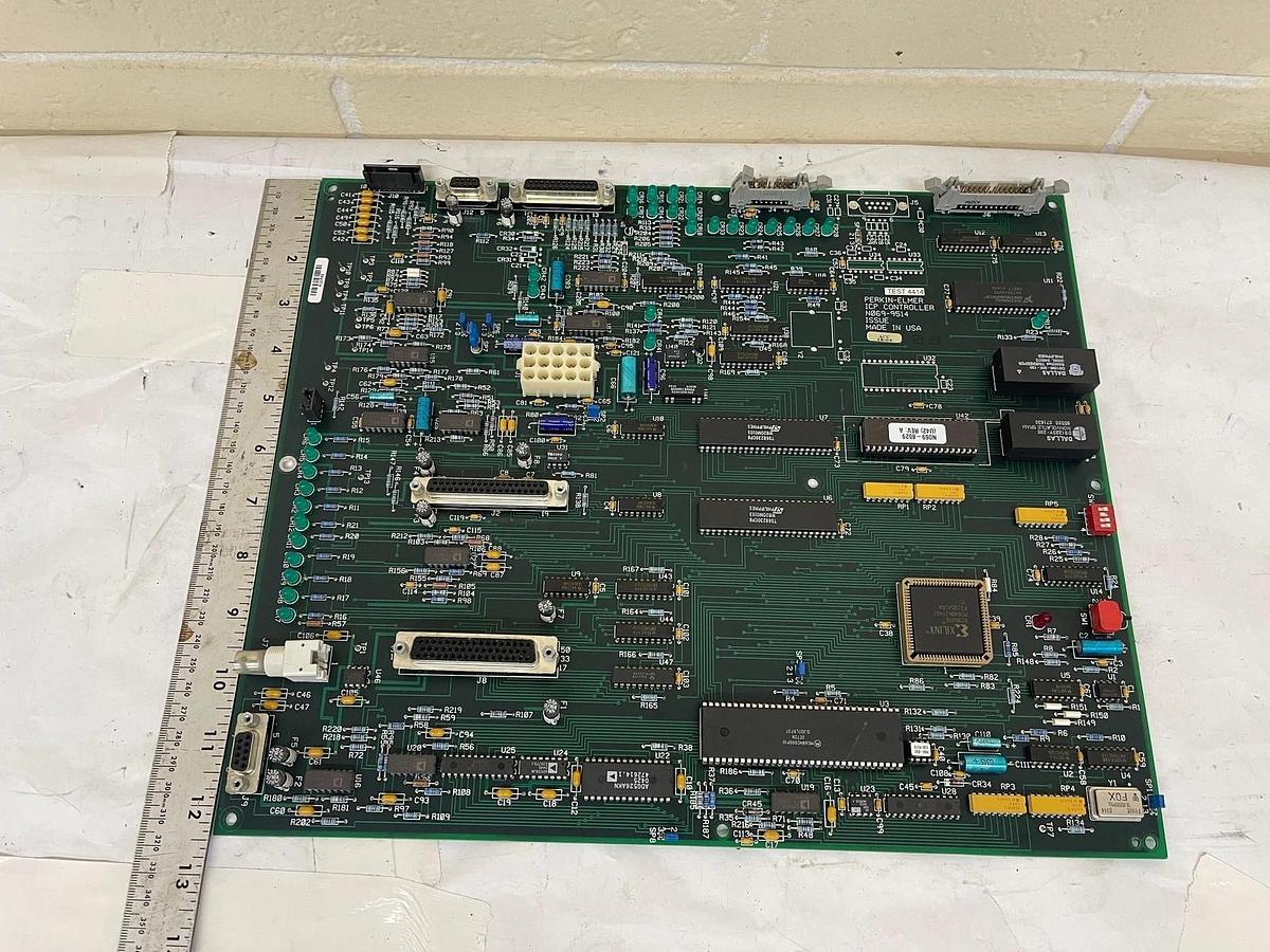 Used Perkin-Elmer ICP Controller Board N069-9514