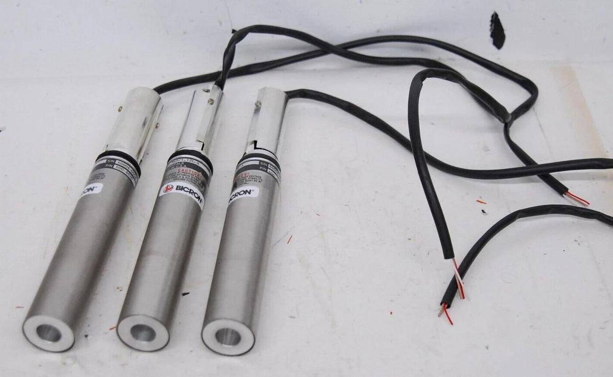 Used BICRON SAINT-GOBAIN CRYSTALS & DETECTORS 1.26MW1.969/1.12L-X - Lot of 3