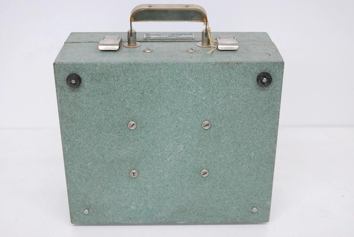 Used Morehouse 5000 LB Capacity Proving Ring W/ Case - Missing Rod