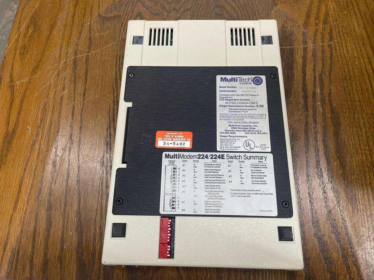 Used MultiTech Multi-Modem 224 MT224AH