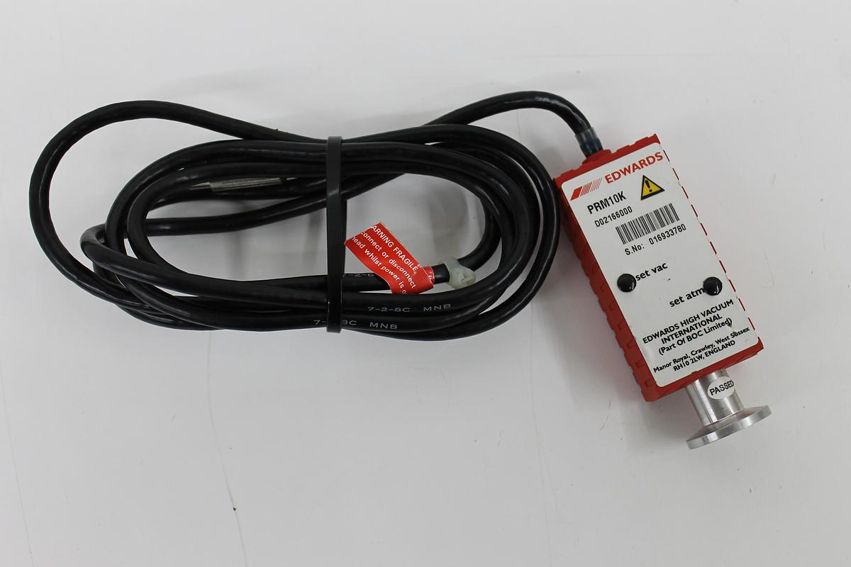 Used Edwards PRM10K D02166000 Vacuum Guage Head
