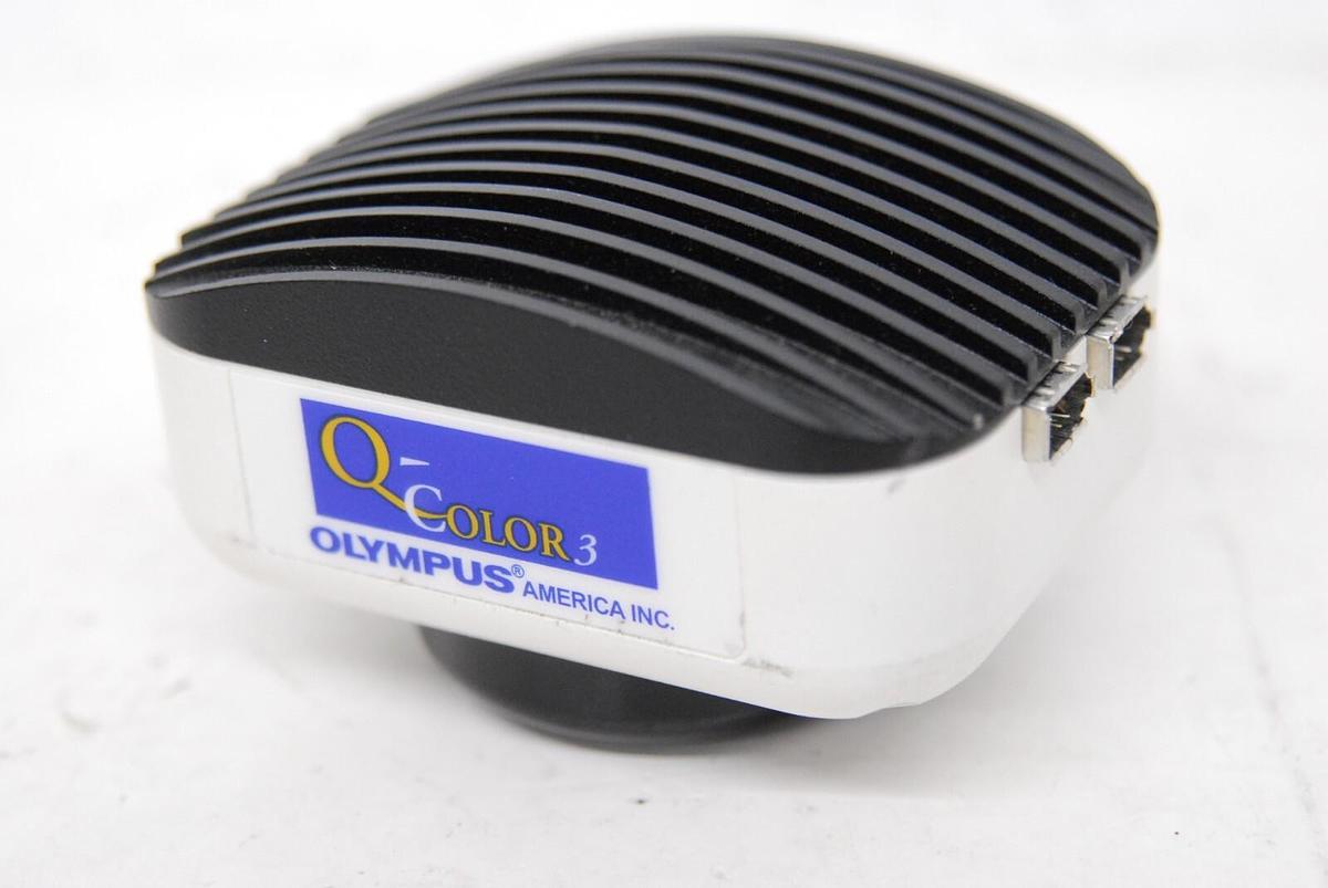 Used Olympus Q-Color3 3.2 Megapixel RTV CCD Microscope C-Mount Camera