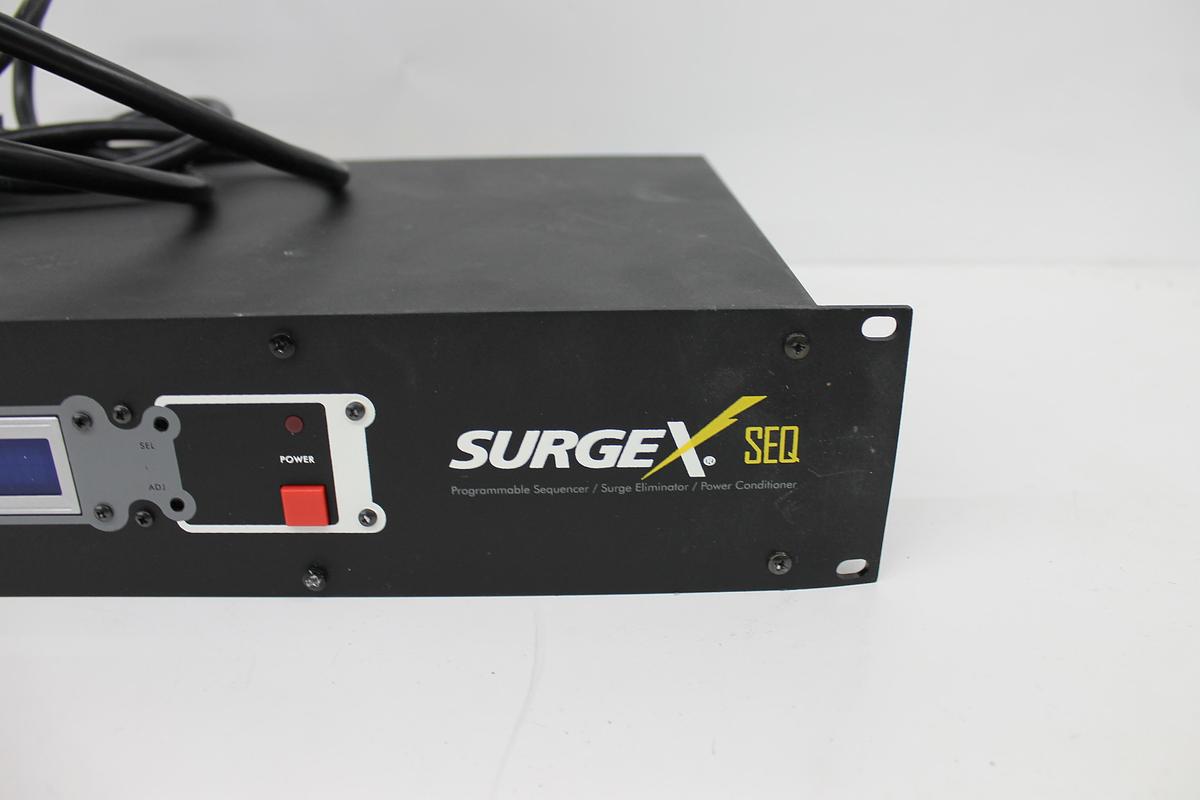 Used SurgeX SX-2120-SEQ 20 Amp Surge Suppressor Power Conditioner Sequencer