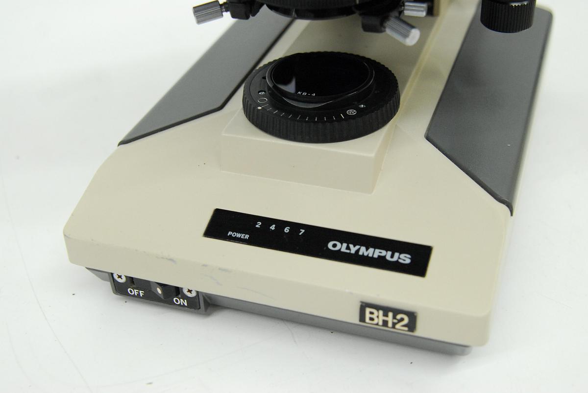 Used Olympus BH-2 BHTU Binocular Microscope W/ DPlan 4/10/20/40 Objectives