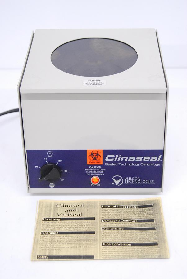 Used Vulcon CS6C Clinaseal Sealed Technology Centrifuge - 6-Slot Rotor