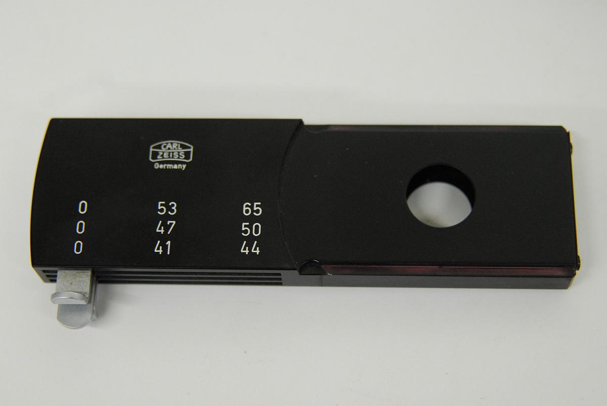 Used Zeiss Universal Microscope Tube Head, Eyepieces, Optovar, Filter Slider