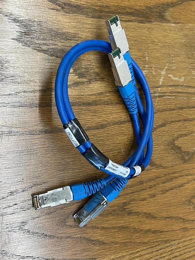 Used IBM 22R5257 Fibre Channel Cable Set (2)