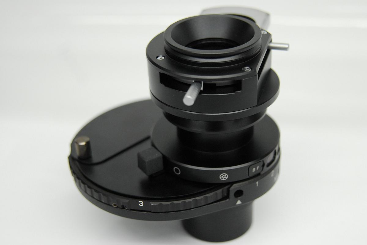 Used Olympus IX-LWUCD LWD Condenser W/ IX-LWPO POL Attachment
