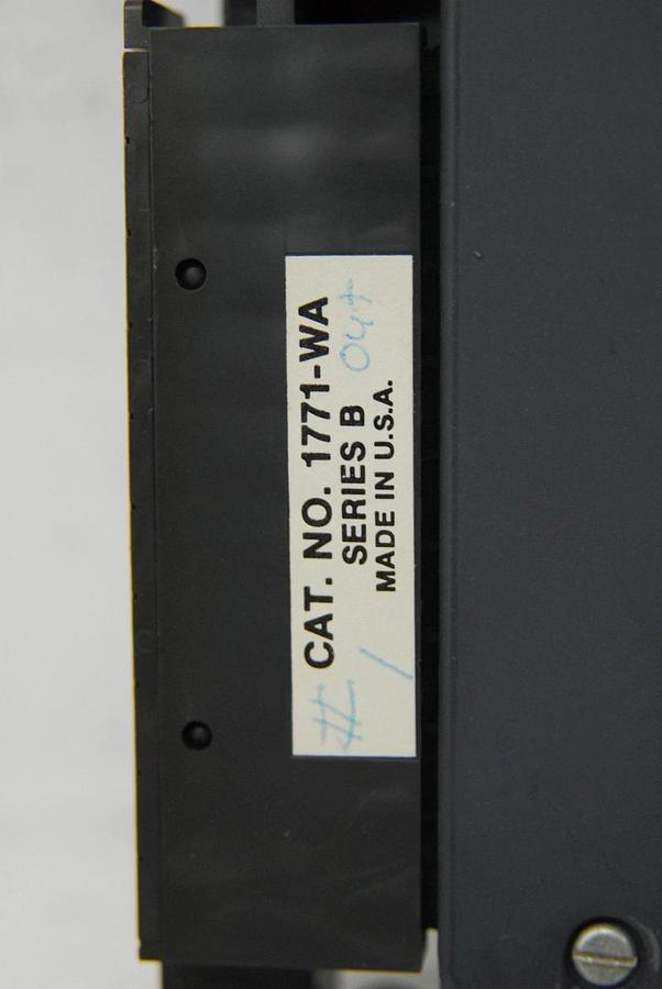 Used Allen-Bradley 1771-OB (12-24V) DC Output Module W/ Wire Arm 1771-WA