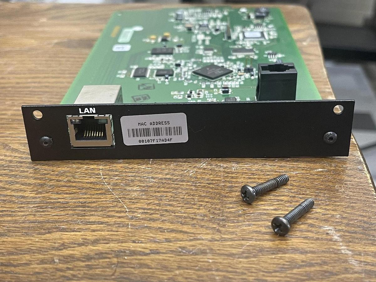 Used Crestron PA06436 LAN Input Card