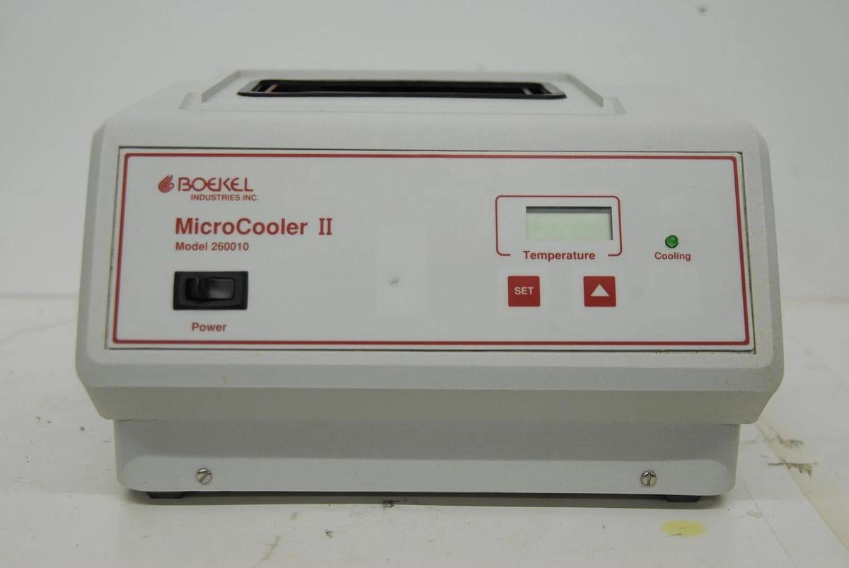 Used Boekel MicroCooler II 260010 Cooling Dry Bath Cold Well Incubator - TESTED