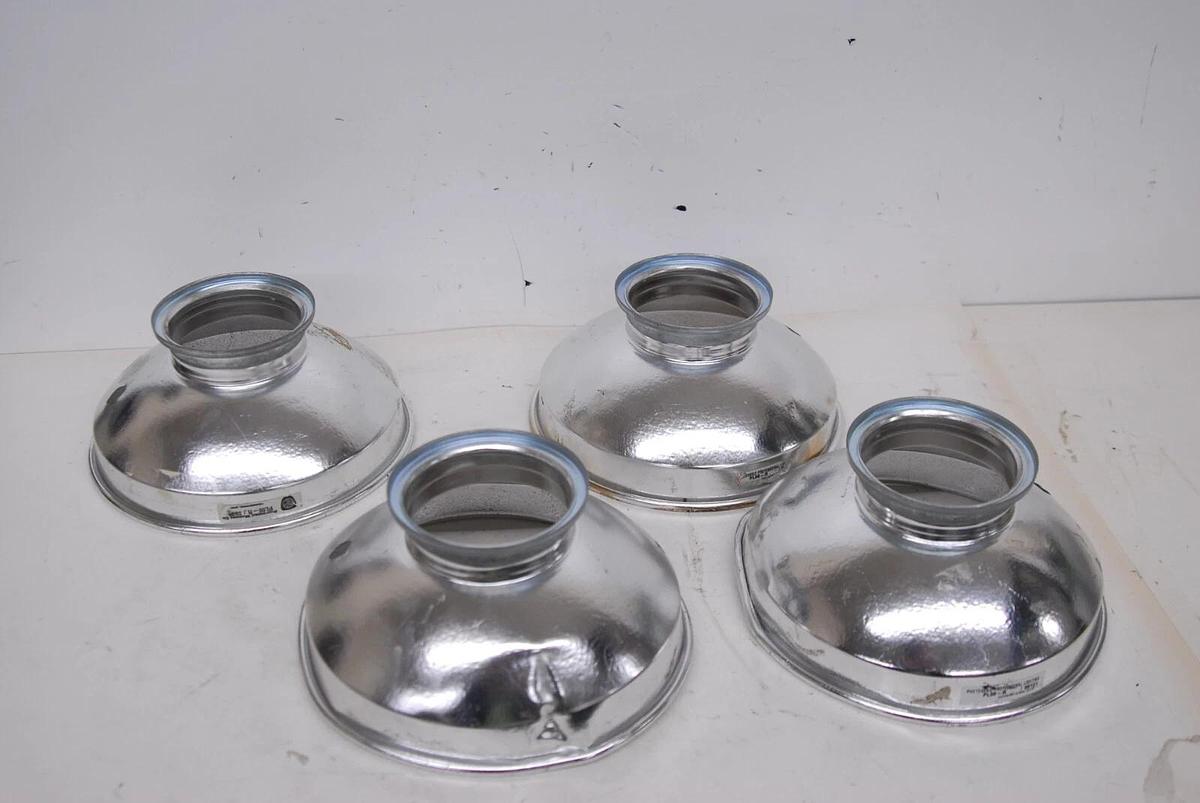 Used Photogenic Lighting PL06-R 7.5" Reflectors - LOT of 4