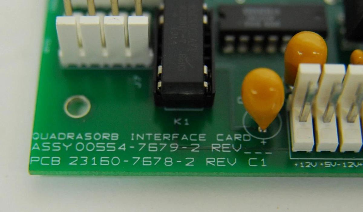 Used Quantachrome 00554-7679-2 Quadrasorb Interface Card - Quadrasorb SI