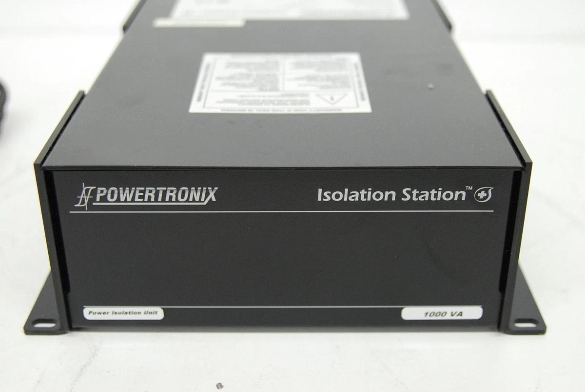Used Powertronix X1CSBWHN0C1 1000VA 4-Plug Power Isolation Station Unit