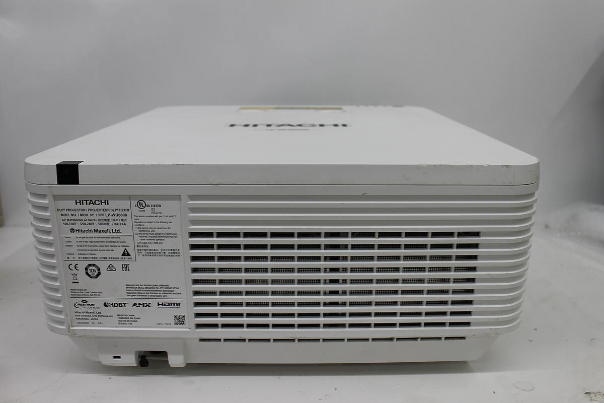 Used Hitachi LP-WU6600 DLP Laser Projector Only 4000 Hours