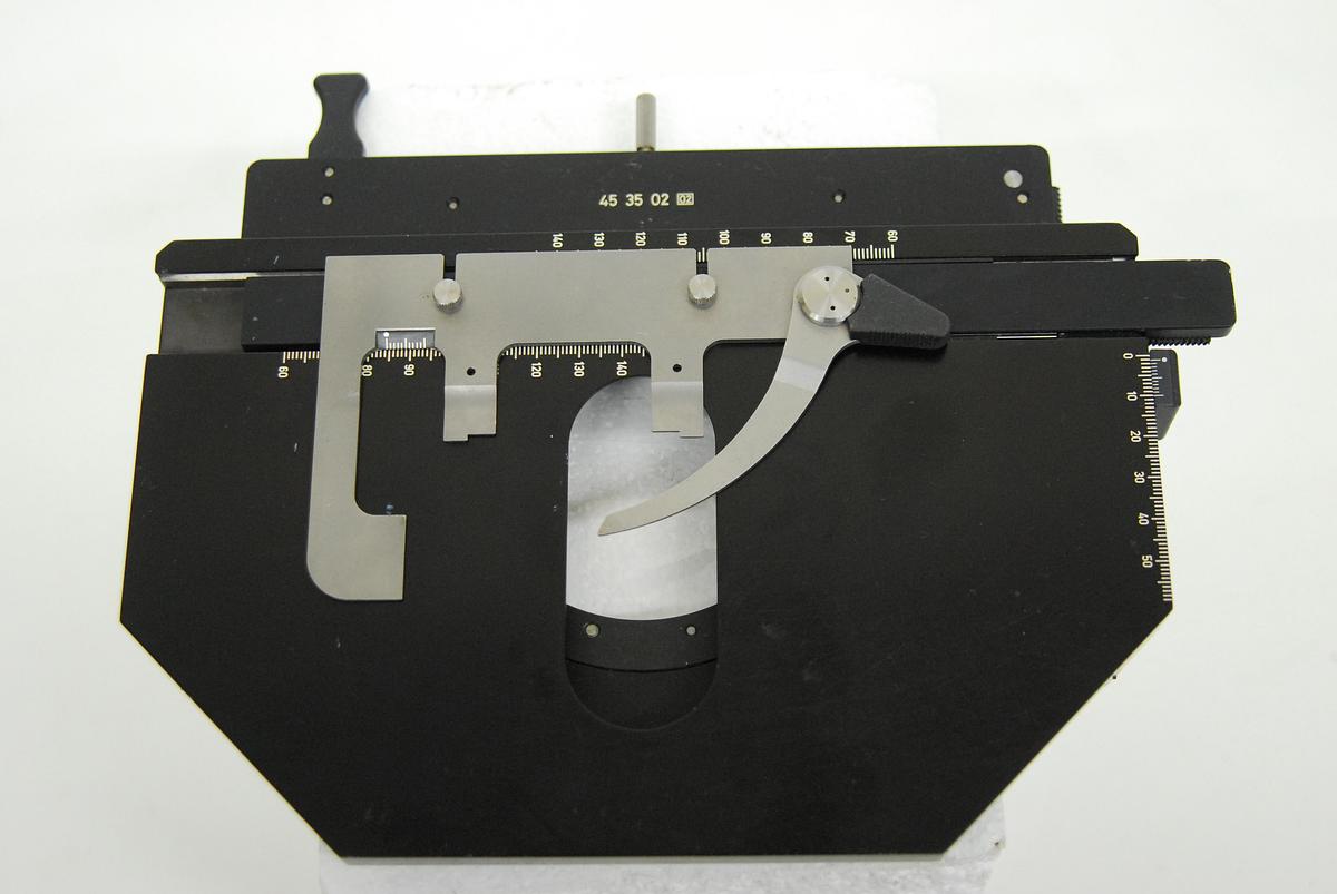 Used ZEISS 453502 Rotatable XY Mechanical Microscope Stage - Axioplan