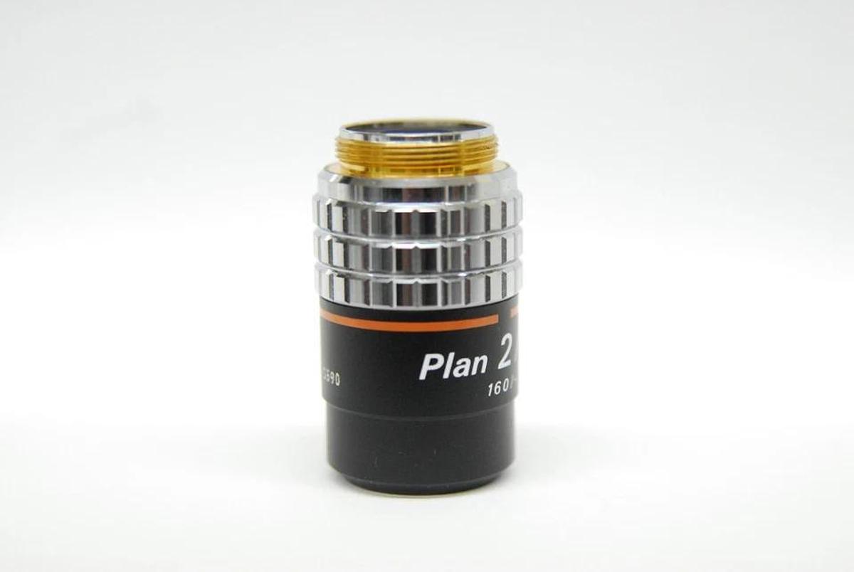 Used Nikon Plan 2/0.05 160/- RMS Thread Microscope Objective