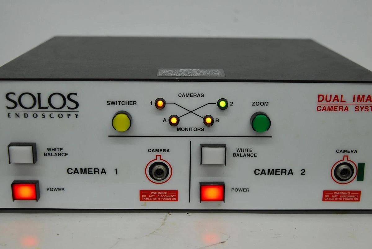 Used Solos Endoscopy GS-9490S NTSC Dual Image Camera System