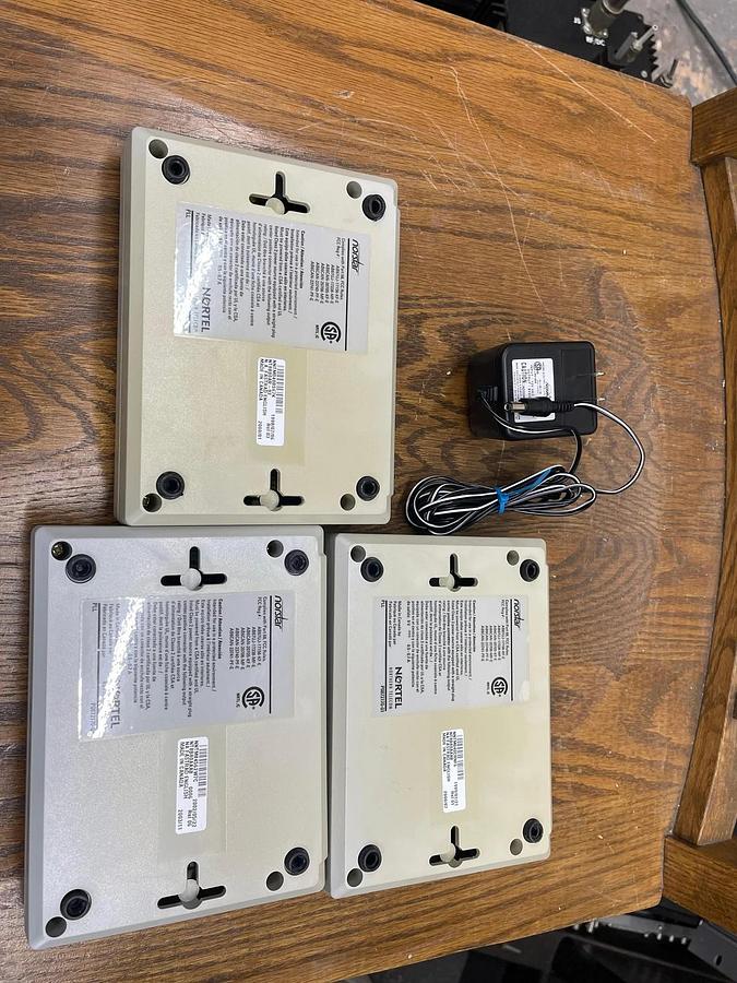 Used Nortel NA Fastrad English (2x NT8B80AAAB, 1x NT8B80AR-93) - Lot of 3