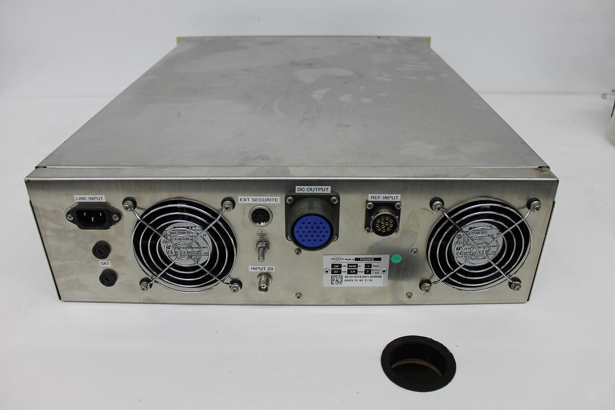 Used Bruker BSPS 12-80-2 Shim Power Supply [BioSpin MRI]