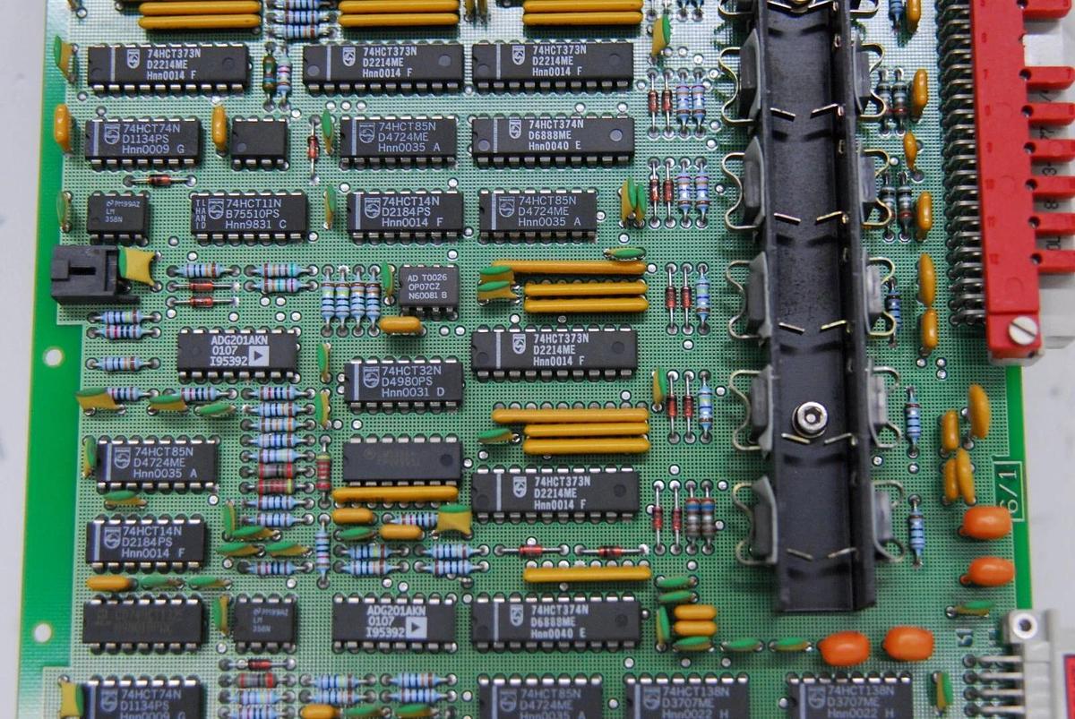 Used Philips 4022 332 86580 SPECTRA 2-CNTR. Module Card - PW2540 vrc Sample Changer