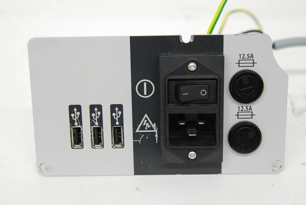 Used Tecan SOL Panel Right 30057533 Power/USB Panel - Ortho-Clinical Vision Analyzer