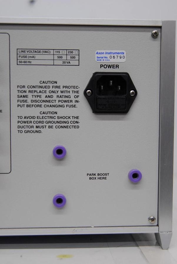 Used Axon Instruments AXOPATCH-1D Patch Clamp Amplifier - READ DESCRIPTION