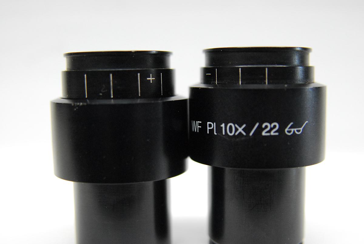 Used WF PL10X/22 Wide-Field Plan 10x/22 30mm Tube Eyepiece Set
