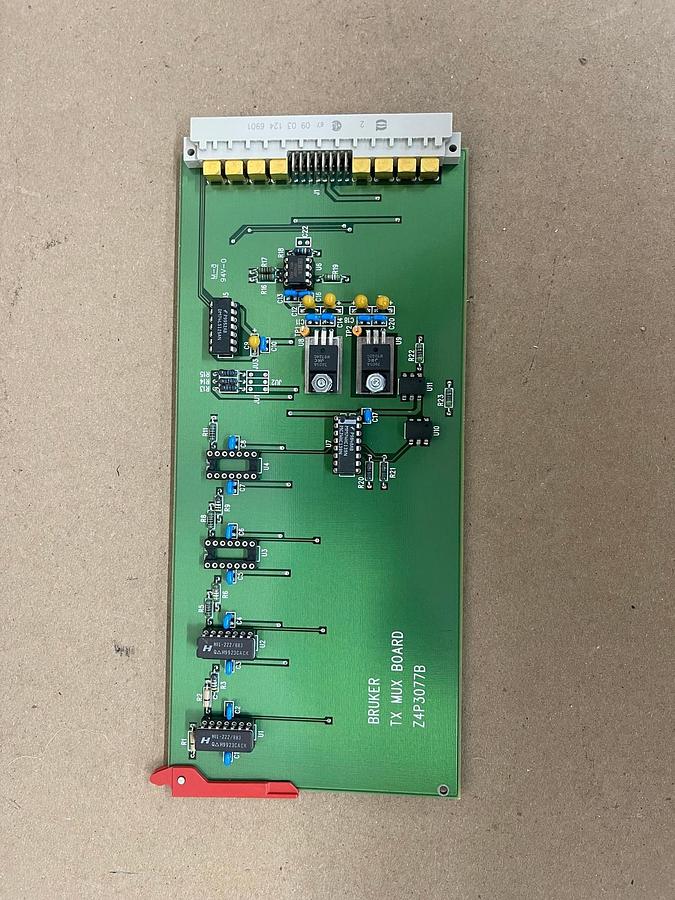 Used Bruker TX MUX Board Z4P3077B
